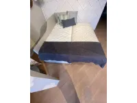 Letto moderno con contenitore Line Bolzan a prezzo ribassato