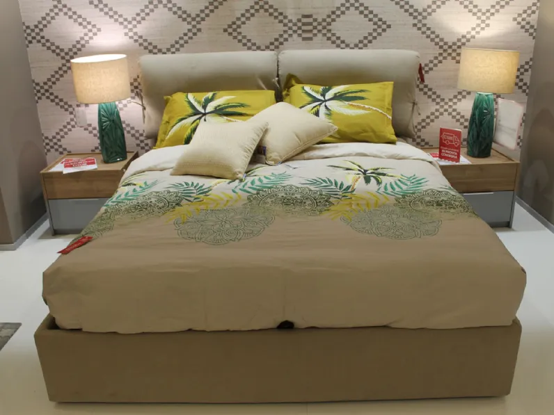 Letto moderno con contenitore New krissy Collezione esclusiva a prezzo scontato