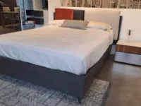 Letto moderno con contenitore Nikky con contenitore e rete 160x200 Tomasella a prezzo ribassato