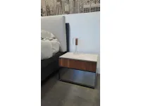 Letto moderno con contenitore Nikky con contenitore e rete 160x200 Tomasella a prezzo ribassato