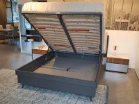 Letto moderno con contenitore Nikky con contenitore e rete 160x200 Tomasella a prezzo ribassato