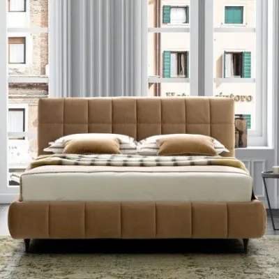 Letto moderno con contenitore Orange Artigianale a prezzo scontato