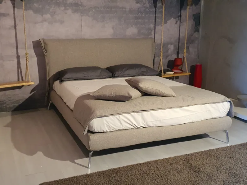 Letto moderno con contenitore Osaka Noctis a prezzo scontato