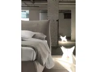 Letto moderno con contenitore Patricia Ergogreen a prezzo ribassato