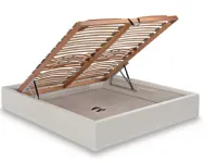 Letto moderno con contenitore Patricia Ergogreen a prezzo ribassato