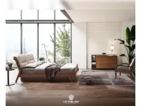 Letto moderno con contenitore Sussurro Le fablier a prezzo ribassato