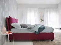 Letto moderno con contenitore Tango Noctis a prezzo ribassato