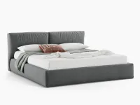 Letto moderno con gambe Brick Novamobili a prezzo scontato