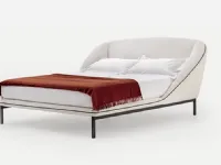 Letto moderno con gambe Domenica Pianca a prezzo ribassato