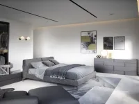 L'architetto ama il Letto Margot Novamobili moderno con uno sconto del 46%!