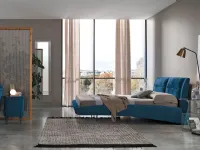 Letto moderno con gambe Stromboli king Mottes selection a prezzo ribassato