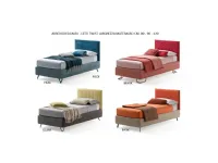 Letto moderno con gambe Twist * Samoa a prezzo scontato
