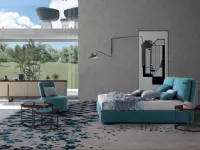 Letto moderno Fris Le comfort scontato 37%