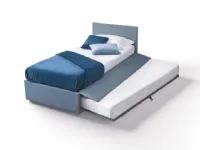 Letto moderno con giroletto Gelsomino Mottes selection a prezzo scontato