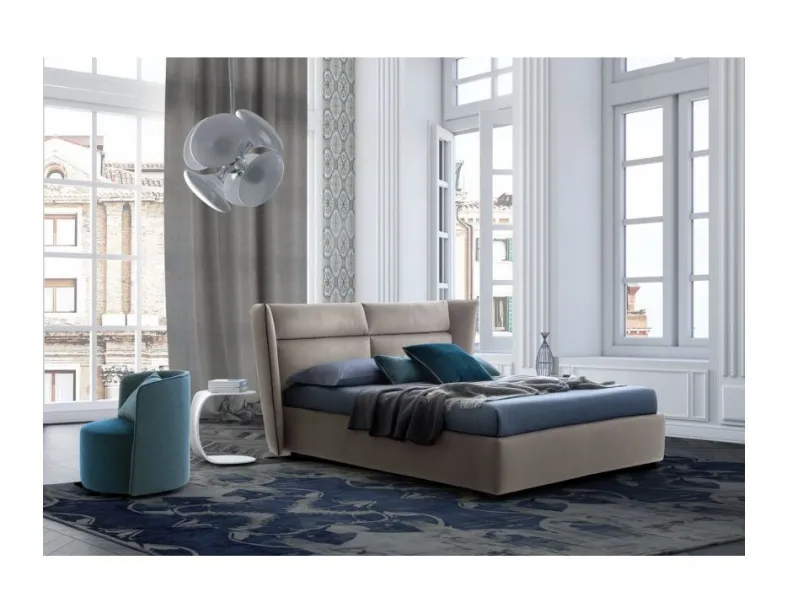 Letto moderno Pasodoble Le comfort con un ribasso del 37%