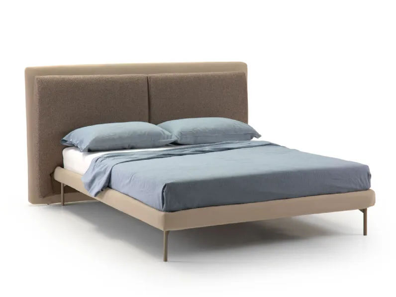 Letto imbottito modello Taylor outlet di Diotti.com scontato 39%