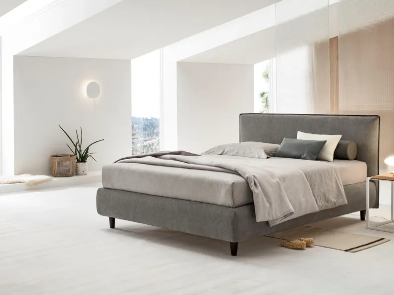 Letto moderno con contenitore Dalia V&nice a prezzo scontato