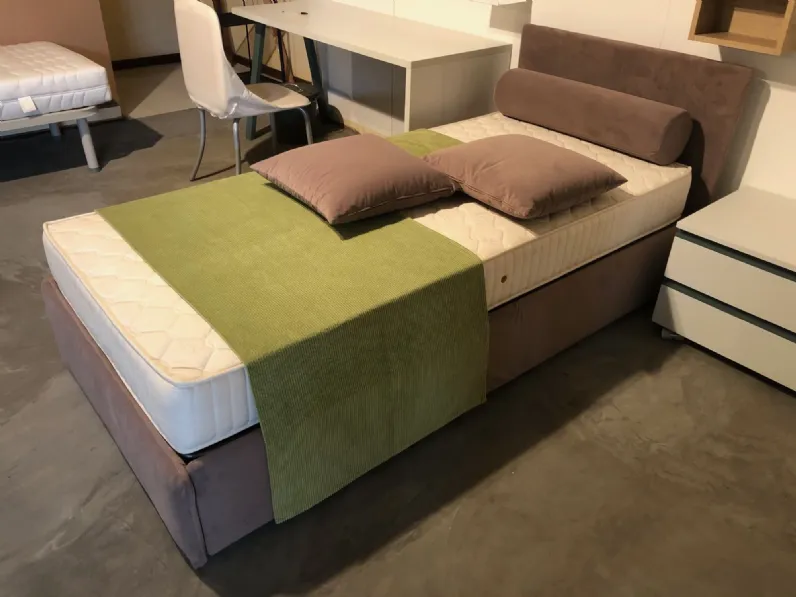 Scopri il Letto imbottito Duplo di Bontempi! Design unico al 51% di sconto. Acquista ora!