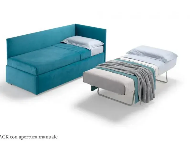 Letto moderno con cassetti Enjoy twice Samoa a prezzo ribassato