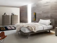 Letto moderno Febo 1.0 con materasso dorelan Sangiacomo con un ribasso esclusivo