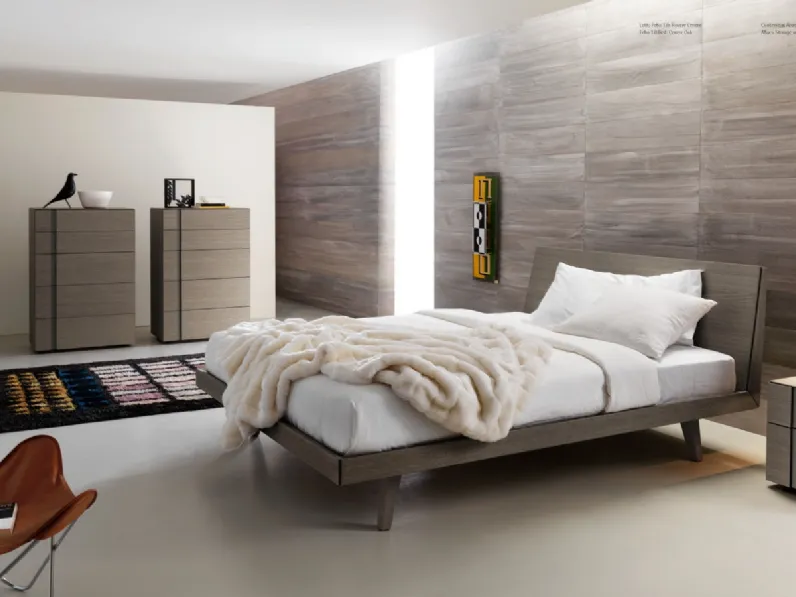 Letto moderno Febo 1.0 con materasso dorelan Sangiacomo con un ribasso esclusivo