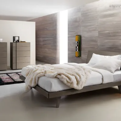 Letto moderno Febo 1.0 con materasso dorelan Sangiacomo con un ribasso esclusivo