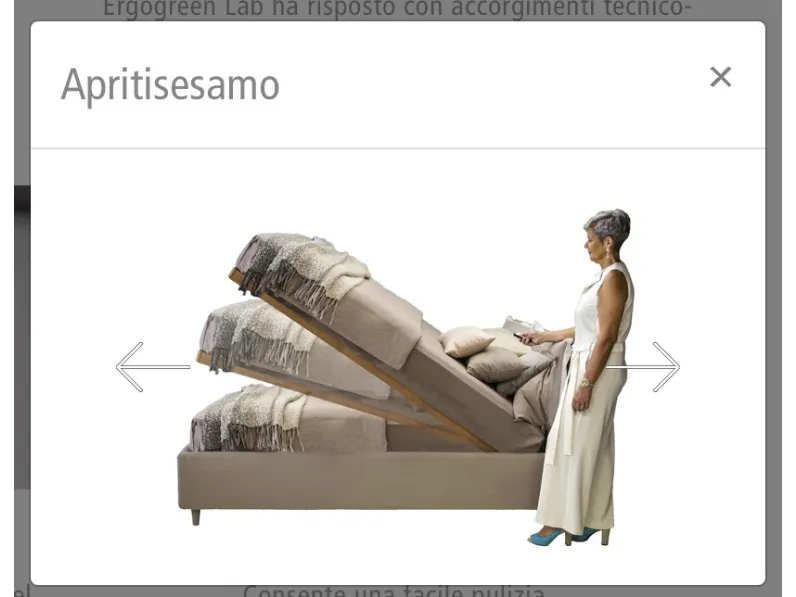 Letto matrimoniale Jasm Ergogreen con un ribasso IMPERDIBILE