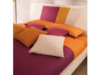 Letto moderno Letto alla francese con dettaglio in testata, finitura bianco luce Collezione esclusiva con uno sconto esclusivo