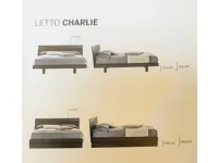 Letto matrimoniale con giroletto Letto charlie Tomasella a prezzo scontato