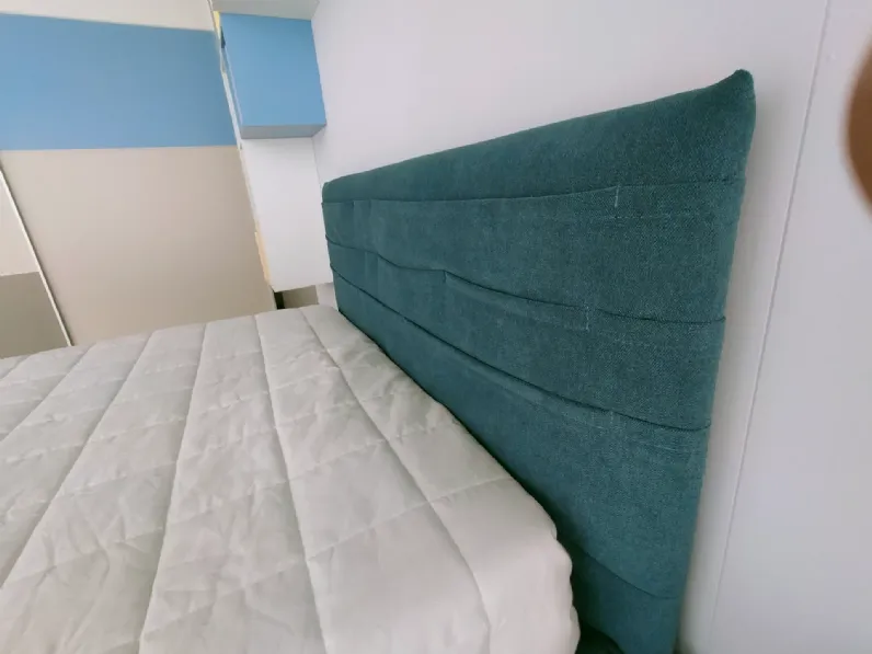 Letto imbottito Samoa in OFFERTA OUTLET - 40%