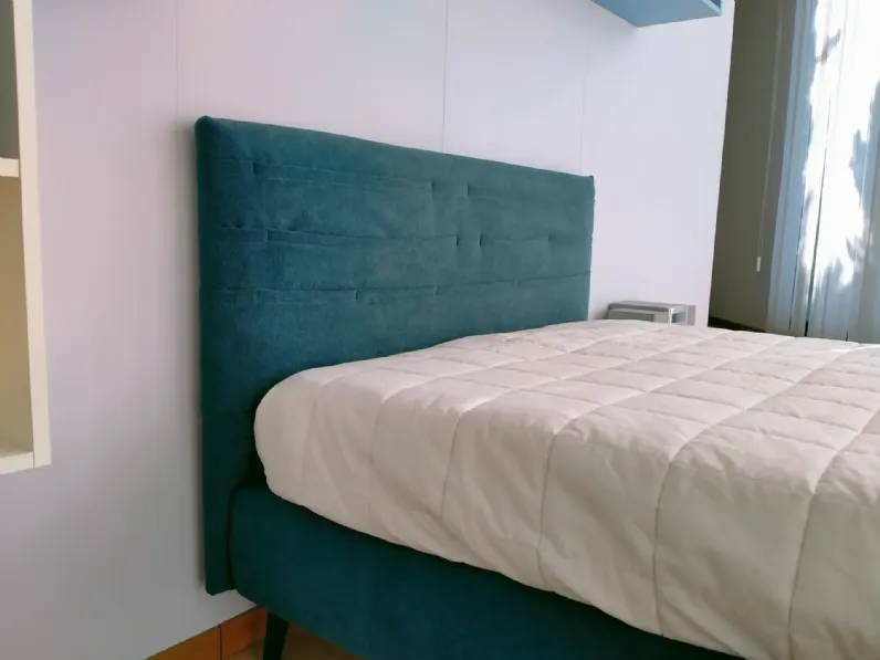 Letto imbottito Samoa in OFFERTA OUTLET - 40%