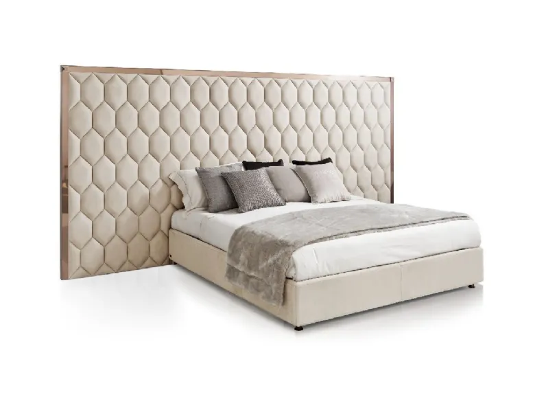 Letto king size Letto luxury con testata maxi  Md work con uno sconto IMPERDIBILE