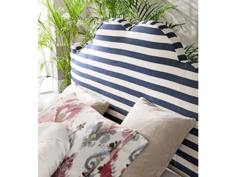 Letto imbottito modello Letto luxury doppio contenitore  di Md work scontato 50%