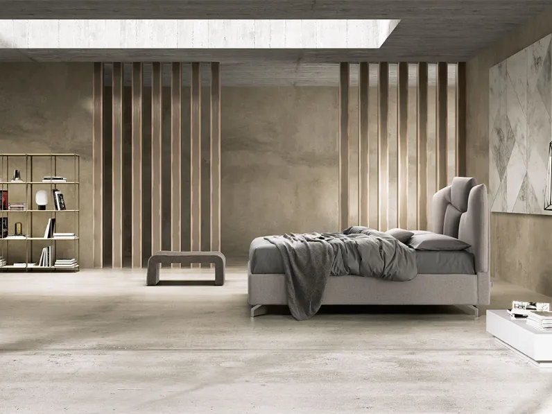 LETTO Letto matrimoniale fa con contenitore Artigianale a PREZZI OUTLET
