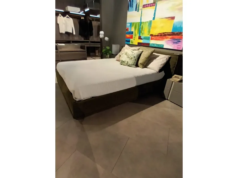 LETTO Letto matrimoniale flann  Ditre italia in OFFERTA OUTLET - 36%
