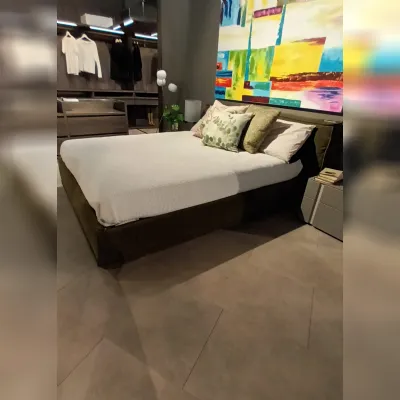 Letto moderno Letto matrimoniale flann  Ditre italia scontato 36%