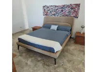 Letto matrimoniale con piedini Letto matrimoniale la falegnami ermes La falegnami a prezzo scontato