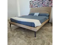 Letto matrimoniale con piedini Letto matrimoniale la falegnami ermes La falegnami a prezzo scontato