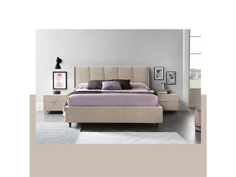 Letto moderno Letto matrimoniale mod. mistral Gierre mobili con uno sconto del 50%