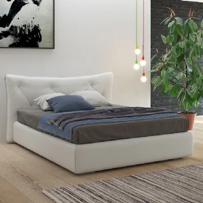 Letto moderno Letto mod.margot con box-contenitore di giessegi scontato del 30% Giessegi con uno sconto del 50%