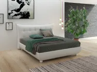 Letto moderno Letto mod.snow di giessegi con contenitore scontato del 50% Giessegi con un ribasso del 50%