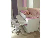 Letto moderno Letto multifunzionale elsa, 2 posti letto con scrivania e cassetti Collezione esclusiva con un ribasso esclusivo