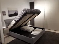 Letto moderno Letto oggioni modello dan con contenitore e materasso Oggioni scontato 100%