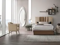 Letto moderno Letto piazza e mezza santorini Mottes selection con un ribasso esclusivo