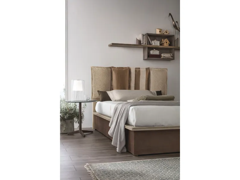 Letto moderno Letto piazza e mezza santorini Mottes selection con un ribasso esclusivo