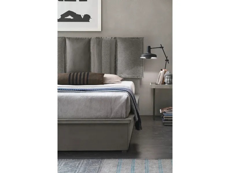 Letto moderno Letto piazza e mezza santorini Mottes selection con un ribasso esclusivo