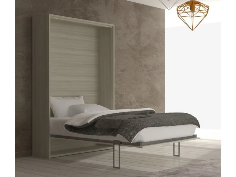 Letto moderno Letto piazza e mezzo verticale ibc prof. 39 Artigianale con uno sconto esclusivo