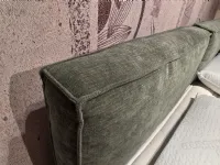 Letto matrimoniale moderno Letto tessuto con contenitore box Felis a prezzo ribassato