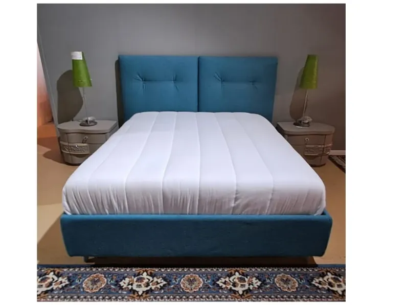 Letto imbottito con contenitore Lucy&traditiona prezzo scontato