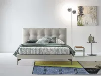 Letto matrimoniale Max capitonne basso Twils con un ribasso IMPERDIBILE